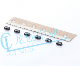 TACT SWITCH 180° DIP