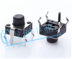 TACT SWITCH 180° DIP