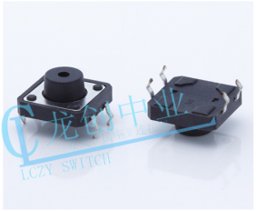 TACT SWITCH 180° DIP