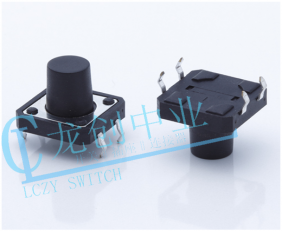 TACT SWITCH 180° DIP