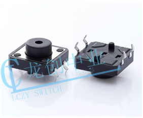 TACT SWITCH 180° DIP