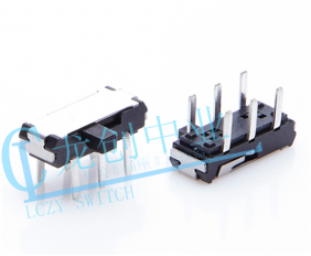 MINI SLIDE SWITCH 90° DIP
