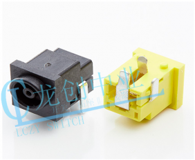 DC POWER JACK 90° DIP pin?1.0mm