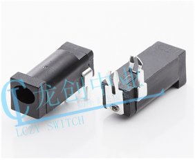 DC POWER JACK 90° DIP pin?1.3mm