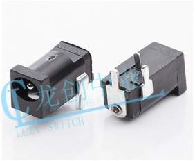 DC POWER JACK 90° DIP pin?1.3mm