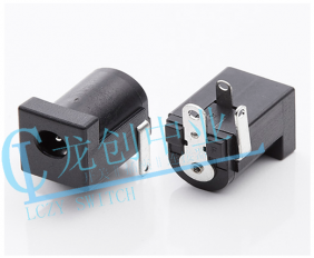 DC POWER JACK 90° DIP pin?1.3mm
