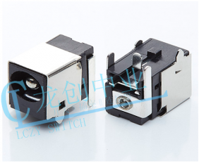 DC POWER JACK 90° DIP pin?1.65mm