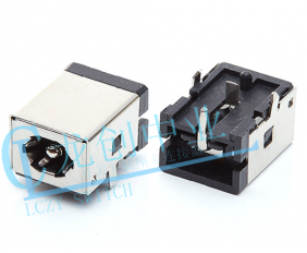 DC POWER JACK 90° DIP pin?1.65mm