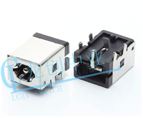 DC POWER JACK 90° DIP pin?1.65mm