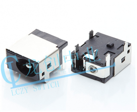 DC POWER JACK 90° DIP pin?2.0mm