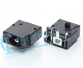 DC POWER JACK 90° DIP pin?2.0mm