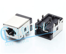 DC POWER JACK 90° DIP pin?2.0mm