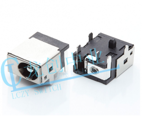 DC POWER JACK 90° DIP pin?2.0mm