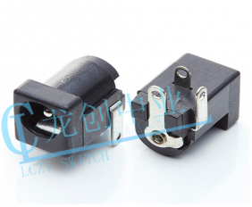 DC POWER JACK 90° DIP pin?2.0mm