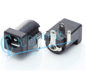 DC POWER JACK 90° DIP pin?2.0mm