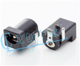 DC POWER JACK 90° DIP pin?2.0mm
