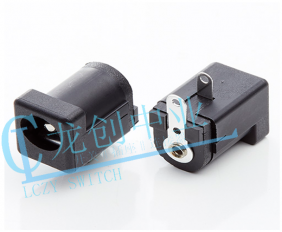 DC POWER JACK 90° DIP pin?2.0mm