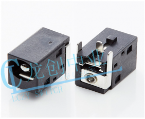 DC POWER JACK 90° DIP pin?2.0mm