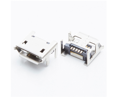 USB B TYPE 5P Female Conn 90°