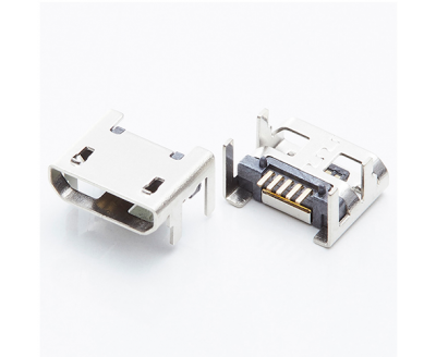 USB B TYPE 5P Female Conn 90°