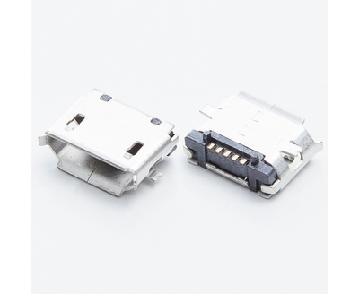 USB B TYPE 5P Female Conn 90°