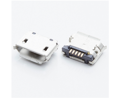 USB B TYPE 5P Female Conn 90°