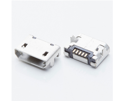 USB B TYPE 5P Female Conn 90°