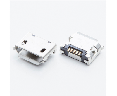 USB B TYPE 5P Female Conn 90°