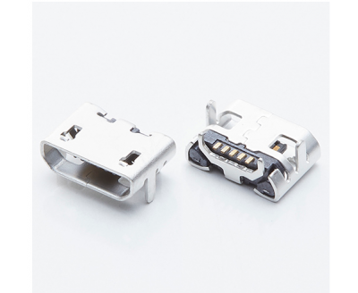 USB B TYPE 5P Female Conn 90°