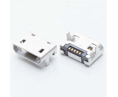USB B TYPE 5P Female Conn 90°