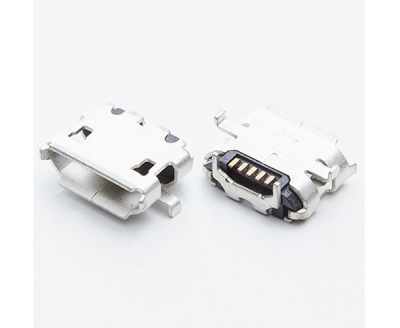 USB B TYPE 5P Female Conn 90°