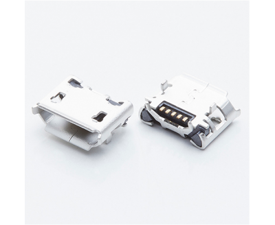 USB B TYPE 5P Female Conn 90°