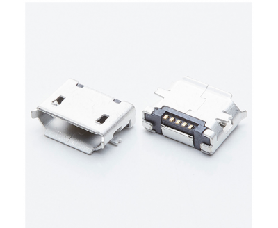 USB B TYPE 5P Female Conn 90°