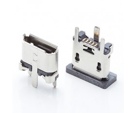 USB B TYPE 5P Female Conn 90°
