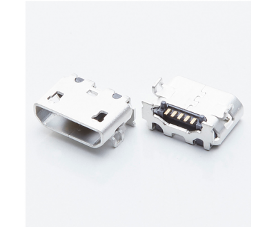 USB B TYPE 5P Female Conn 90°
