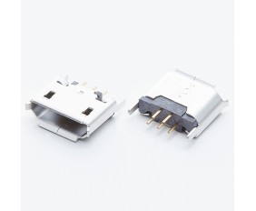 USB B TYPE 5P Female Conn 90°