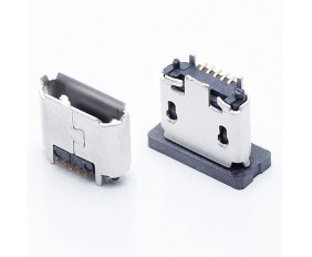 USB B TYPE 5P Female Conn 90°
