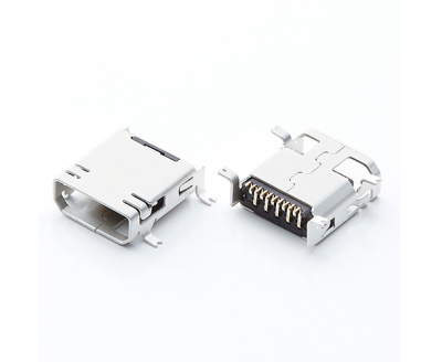 USB A TYPE 5P 8P Female Conn