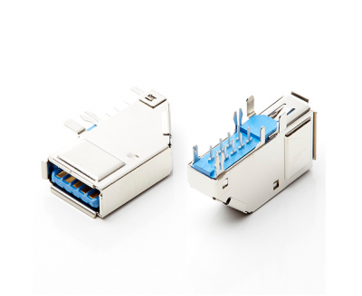 USB 3.0 A TYPE Female ConnFlank 90°
