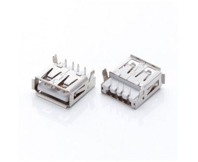USB A Type Female Conn90°