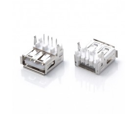 USB A Type Female Conn90°