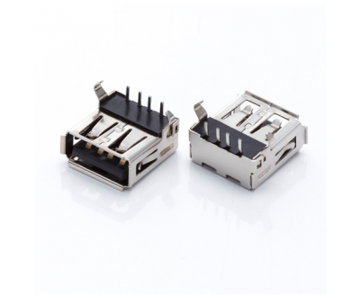 USB A Type Female Conn90°
