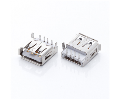 USB A Type Female Conn90°