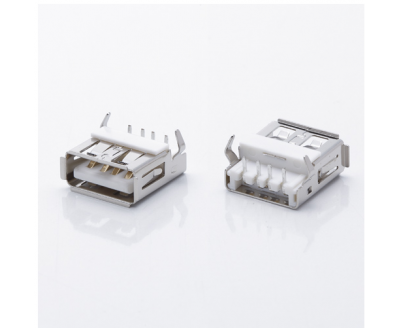 USB A Type Female Conn90°