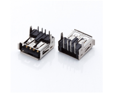 USB A Type Female Conn90°