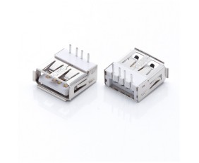 USB A Type Female Conn90°