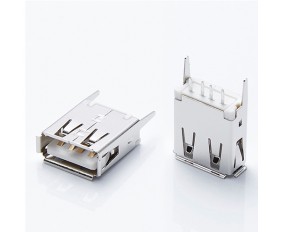 USB A Type Female Conn180°