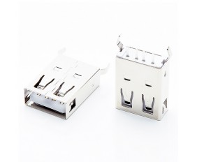 USB A Type Female Conn180°