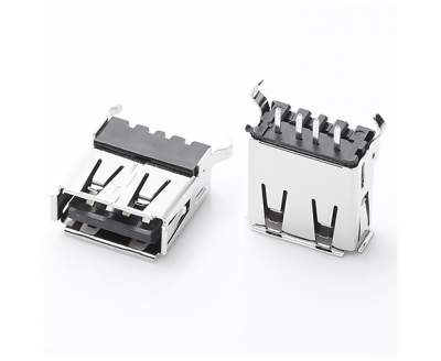 USB A Type Female Conn180°