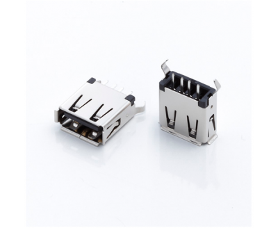 USB A Type Female Conn180°